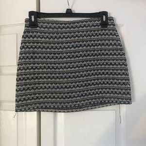 Knit design skirt